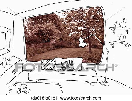 Clip Art - composition images of Lawn. Fotosearch