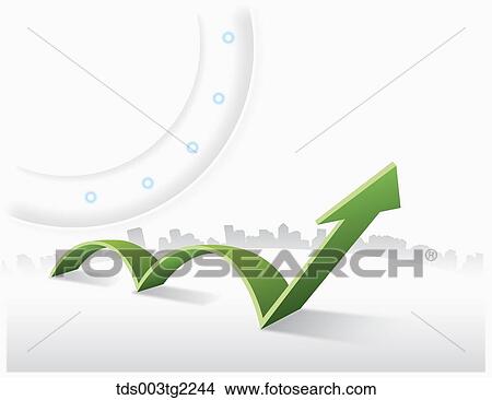 graph shows growths in business index View Large Illustration Stock Illustration - graph shows growths in business index. Fotosearch