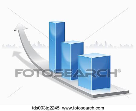 graph shows growths in business index View Large Illustration Stock Illustration - graph shows growths in business index. Fotosearch