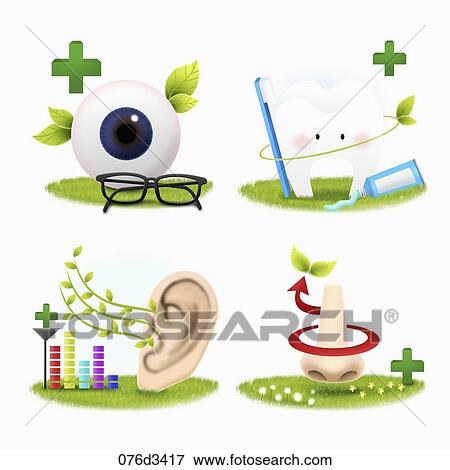 Stock Illustration - medical and health care icons. Fotosearch