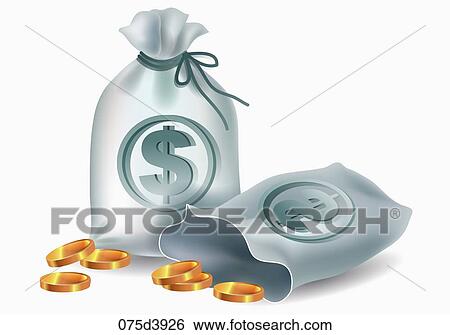 money View Large Illustration Stock Illustration - money. Fotosearch