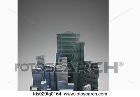 skyscrapers View Large Illustration Stock Illustration - skyscrapers. Fotosearch