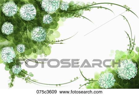 Stock Illustration - spring flower blooms. Fotosearch