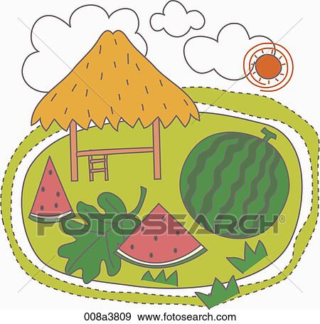Stock Illustration - summer vacation and sea side. Fotosearch