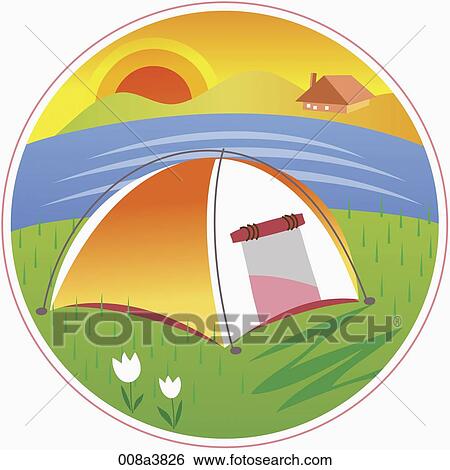 summer vacation and sea side View Large Illustration Stock Illustration - summer vacation and sea side. Fotosearch