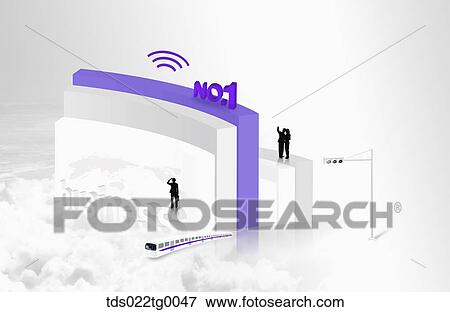 Stock Illustration - top gun in business. Fotosearch