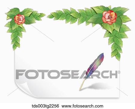 Stock Illustration - varioust types of botanical frames. Fotosearch