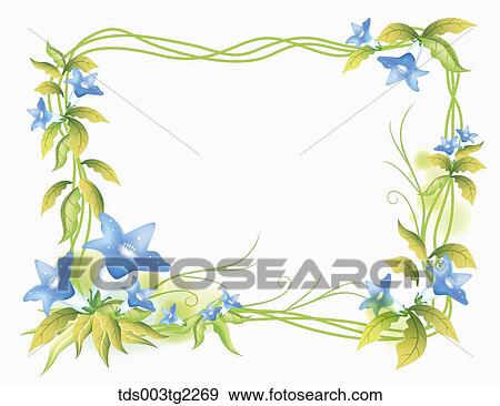 Stock Illustration - varioust types of botanical frames. Fotosearch