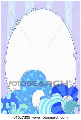 wave illustration in letters View Large Illustration Stock Illustration - wave illustration in letters. Fotosearch