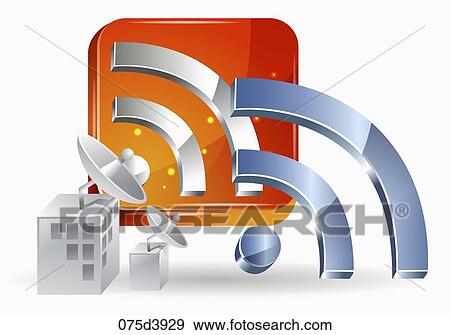wifi icons View Large Illustration Stock Illustration - wifi icons. Fotosearch