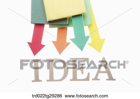 Stock Photograph - book and ideas. Fotosearch