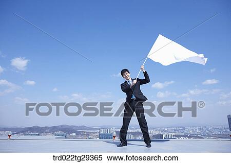 businessman waves flag View Large Photo Image Stock Photography - businessman waves flag. Fotosearch