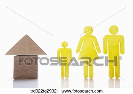 home and family in pictogram View Large Photo Image Stock Image - home and family in pictogram. Fotosearch