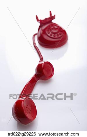 red color telephone View Large Photo Image Stock Photograph - red color telephone. Fotosearch
