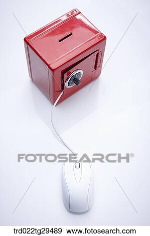 red money box View Large Photo Image Stock Photo - red money box. Fotosearch