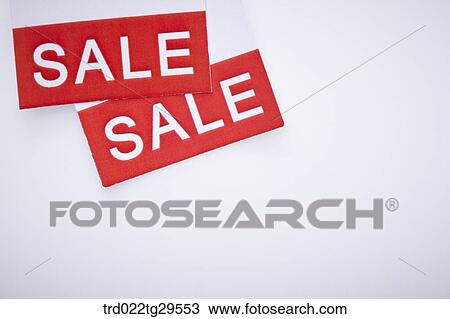 Stock Image - sale tags. Fotosearch