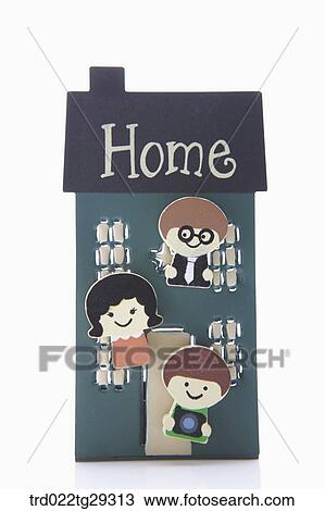 Stock Image - sweet home and family. Fotosearch