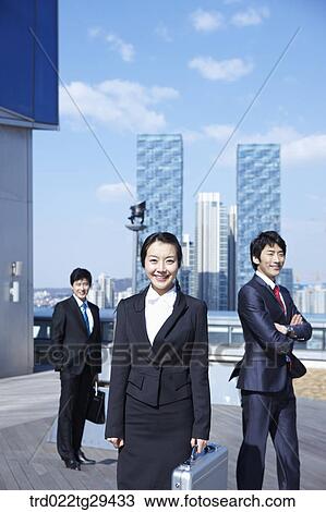 Stock Image - trustful business partners. Fotosearch