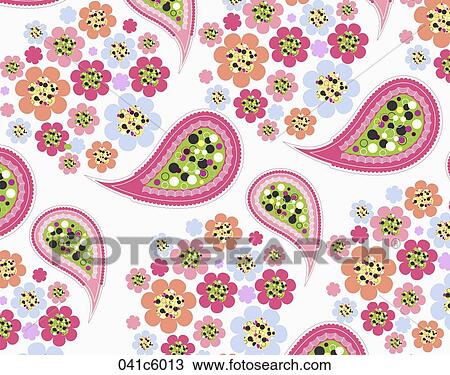 abstractive patterned wallpaper View Large Illustration Drawing - abstractive patterned wallpaper. Fotosearch