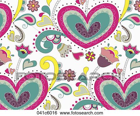 abstractive patterned wallpaper View Large Illustration Stock Illustration - abstractive patterned wallpaper. Fotosearch