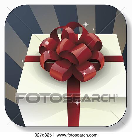 application icon for present View Large Illustration Clip Art - application icon for present. Fotosearch