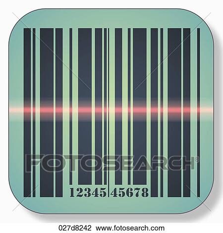 application icon which was related to barcode View Large Illustration Drawing - application icon which was related to barcode. Fotosearch