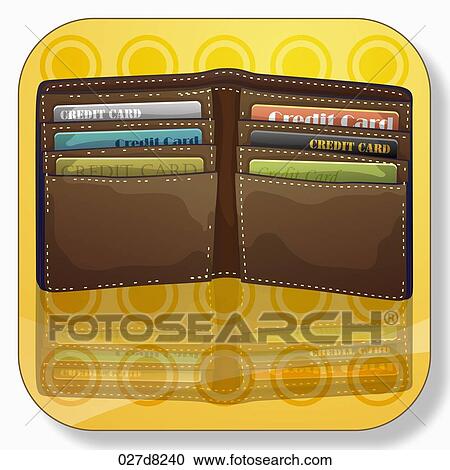 application of icon for credit cards View Large Illustration Clipart - application of icon for credit cards. Fotosearch
