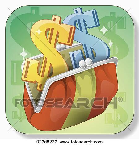 application of icon for money View Large Illustration Stock Illustration - application of icon for money. Fotosearch
