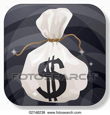 application of icon for money View Large Illustration Stock Illustration - application of icon for money. Fotosearch