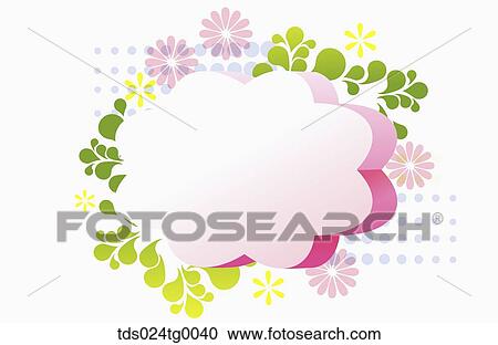 cloud shaped backdrop View Large Illustration Clipart - cloud shaped backdrop. Fotosearch