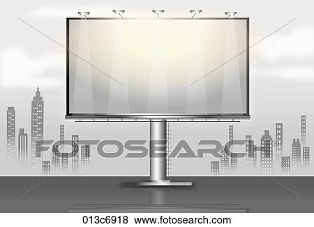 commercials in outdoor View Large Illustration Stock Illustration - commercials in outdoor. Fotosearch