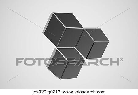Stock Illustration - icon of boxes. Fotosearch