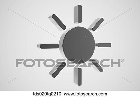icon of sunny weather View Large Illustration Clipart - icon of sunny weather. Fotosearch