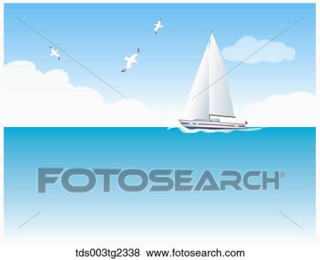 illustration of summer beach View Large Illustration Stock Illustration - illustration of summer beach. Fotosearch
