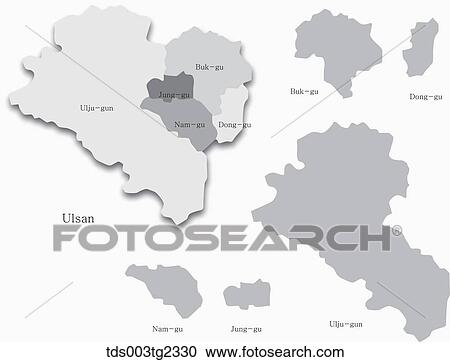 maps of ulsan View Large Illustration Clipart - maps of ulsan. Fotosearch