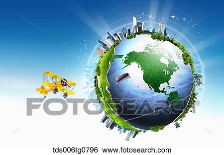 remarkable locations on the world View Large Illustration Stock Illustration - remarkable locations on the world. Fotosearch
