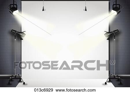 spot light on the screen View Large Illustration Stock Illustration - spot light on the screen. Fotosearch