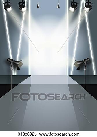 spot light on the stage View Large Illustration Stock Illustration - spot light on the stage. Fotosearch