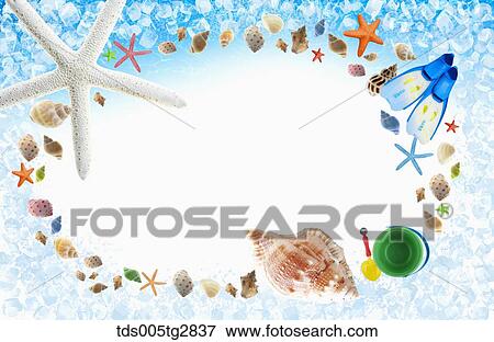 summer backdrops View Large Illustration Stock Illustration - summer backdrops. Fotosearch