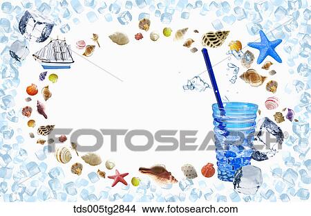 summer backdrops View Large Illustration Stock Illustration - summer backdrops. Fotosearch