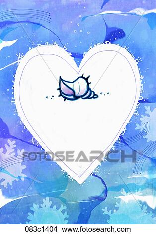 Stock Illustration - turban shell in the sea. Fotosearch