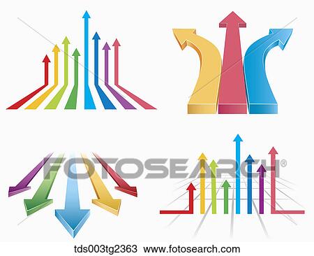 various types of graph View Large Illustration Drawing - various types of graph. Fotosearch