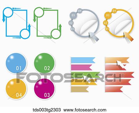 various types of icons View Large Illustration Drawing - various types of icons. Fotosearch