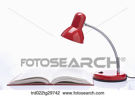 lamp and opened book View Large Photo Image Stock Image - lamp and opened book. Fotosearch