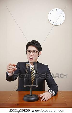 man is yelling View Large Photo Image Stock Photo - man is yelling. Fotosearch