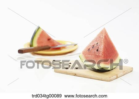 sliced watermelon View Large Photo Image Stock Photo - sliced watermelon. Fotosearch