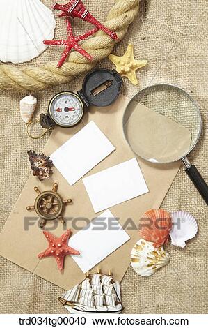 summer vacation items and travel item View Large Photo Image Stock Image - summer vacation items and travel item. Fotosearch