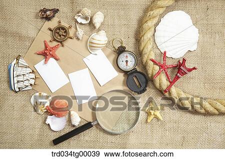 summer vacation items and travel item View Large Photo Image Stock Photo - summer vacation items and travel item. Fotosearch