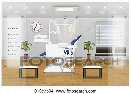 dental clinic View Large Illustration Stock Illustration - dental clinic. Fotosearch