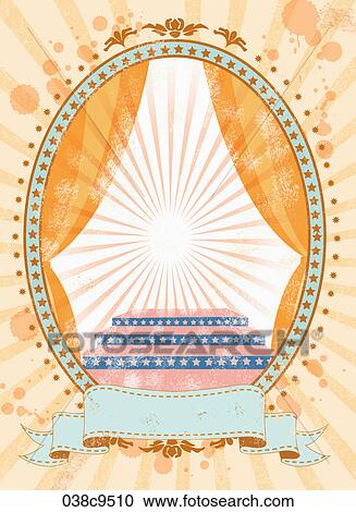 stage background View Large Illustration Clipart - stage background. Fotosearch